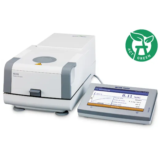 Analisador de umidade Mettler Toledo HS153
